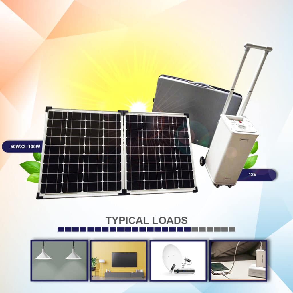 Portable solar kit Maxima solar kits solar solutions