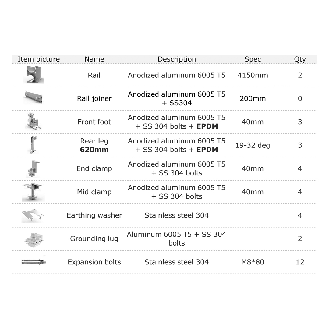 Solar Stand L3 700W - Image 7