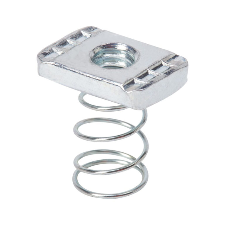 Spring Nut 8MM | GI Channel Spring Nut for Solar Use