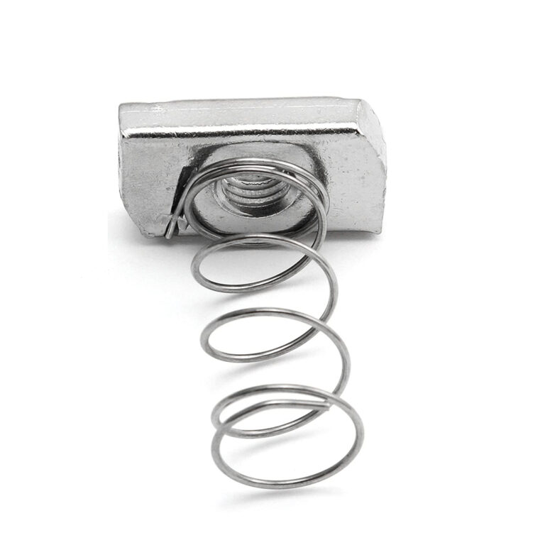Spring Nut 8MM | GI Channel Spring Nut for Solar Use