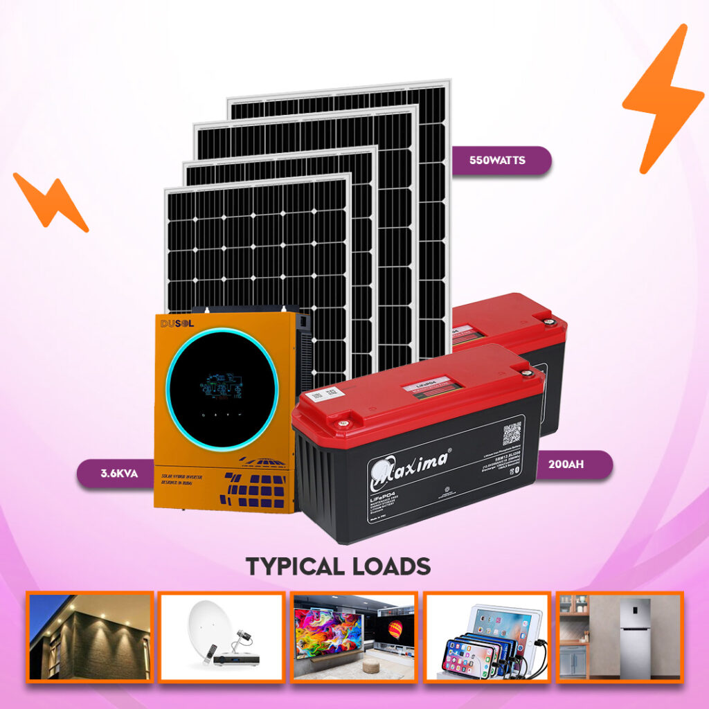 3. PRO I Solar Kits with Lithium Battery